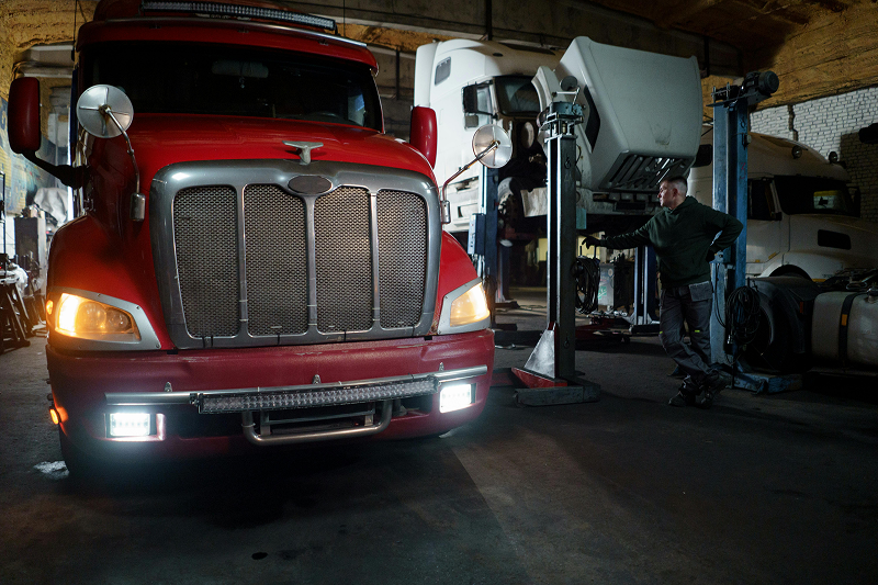 Commercial vehicles protected by physical damage insurance